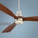 52" Casa Delta-Wing Brushed Nickel LED Ceiling Fan - B01IM2GOPC